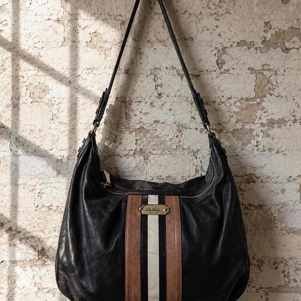 Lamb Women's Black and Brown Bag